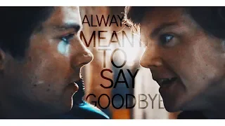 We were always meant to say goodbye. ✘ Thomas & Newt