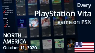 Every PLAYSTATION VITA game on the PlayStation Store (NA)