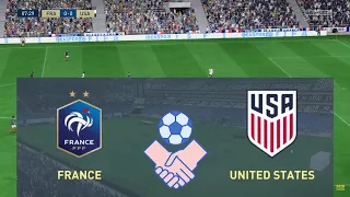 FIFA 23 - USA vs FRANCE - Full Match All Goals - PC Gameplay - Next Gen