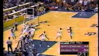 01/10/1996:  #10 North Carolina Tar Heels at Georgia Tech Yellow Jackets