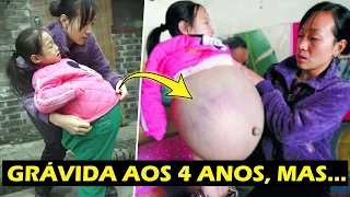 “GRÁVIDA” aos 4 ANOS, a BARRIGA dela não PARAVA de CRESCER até que...