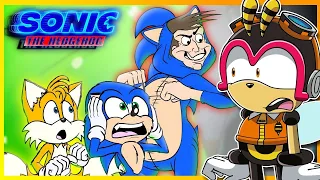 Charmy Reacts to Basically Movie Sonic's Escape! (Sonic Movie ANIMATION Part 3)