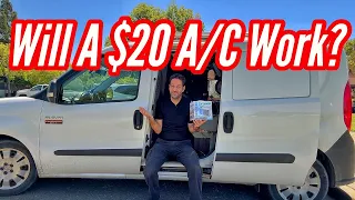 Will A $20 Air Cooler Keep My Van Cool? #adayinalife #vlog Tips To Stay Cool In Hot Weather