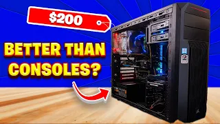 I Built The Ultimate $200 GAMING PC!