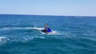 Jet Ski Explodes In Morocco & Sends Passengers Flying!