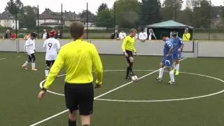 Blindenfussball Länderspiel Deutschland - Rumänien in Dortmund