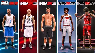I Created A BUILD On Every NBA 2K in one video…