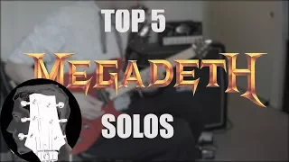 Top 5 Megadeth Solos (in 1 take)