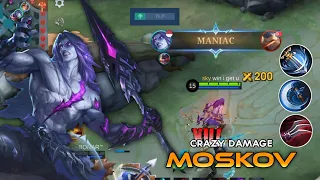 MOSKOV BUFF NO COUNTER !! || GAMEPLAY MOSKOV || BEST BUILD MOSKOV || ITEM TERSAKIT MOSKOV || MOSKOV