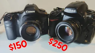 The TWO BEST Starter Cameras For Photography in 2024...BAR NONE!! Canon 5D Classic vs Nikon D700!