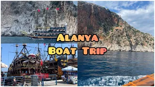 Alanya Pirate Ship Boat Trip Turkey 2023 || Big Karal Boat || Manoo Creations