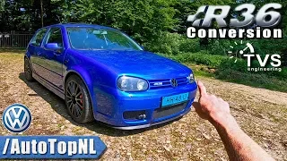 415HP VW Golf R32 | R36 Supercharged Conversion | REVIEW POV by AutoTopNL