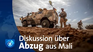 Debatte über Verlängerung der Bundeswehr-Einsätze in Mali