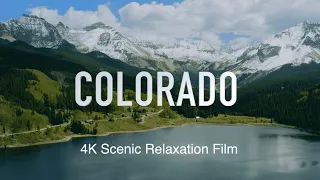 Colorado 4K Scenic Peace Relaxation Video with Meditation Music