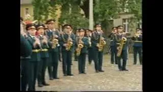 Wunsdorf-Вюнсдорф: немцы провожают наши войска. 1994 год.