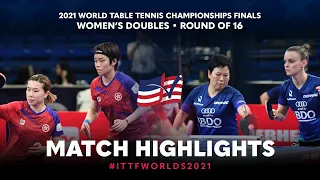 Doo/Lee vs De Nutte/Ni | 2021 World Table Tennis Championships Finals | WD | R16