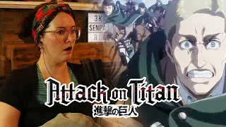 FIRST TIME ANIME WATCHER | ATTACK ON TITAN 3X16  'Perfect Game' - REACTION