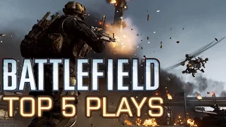 Battlefield Top 5 Plays #25 (Best Only In Battlefield Moments)