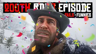 Red Dead Redemption 2 - Fails & Funnies #200 🎉🎉