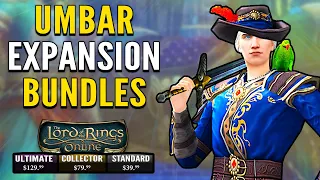 LOTRO: Umbar Expansion Bundles & Release News