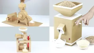 TOP 3 Amazing Grain Mill at Home from Cardboard