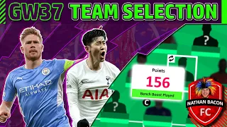 FPL GAMEWEEK 37 TEAM SELECTION | 150+ Points Bench Boost! | Fantasy Premier League 2021/22