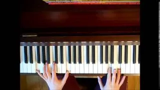 Lord of the Rings Medley Piano Tutorial 6 - Breaking of the Fellowship