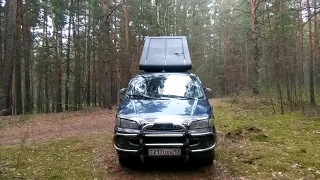 самодельный автобокс для отдыха на природе