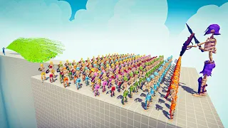 100x SKELETON WARRIOR COLOR PACK + GIANT vs EVERY GOD - Totally Accurate Battle Simulator