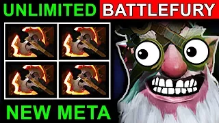 UNLIMITED BATTLEFURY SNIPER - DOTA 2 PATCH 7.07 NEW META PRO GAMEPLAY