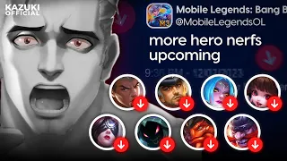 TOP 10 WORST NERFED HEROES IN MLBB