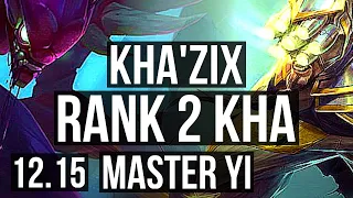 KHA vs YI (JNG) | Rank 2 Kha, 9/2/9, Legendary | NA Challenger | 12.15