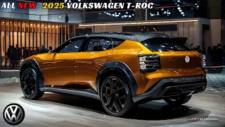 EXCLUSIVE! NEW 2025 Volkswagen T-Roc Unveiled - MUST WATCH !!