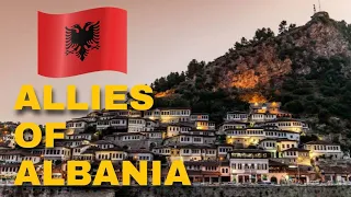 🇦🇱 Top Allies of Albania | Countries Love Albania | Yellowstats