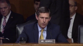 Heinrich Questions Witnesses On Russian Interference Techniques And Capabilities