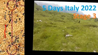 HeadCam Orienteering - Michal Švadlena [5 Days Italy 2022 - E3 - M Elite]