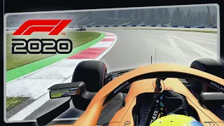 F1 2020 em UltraWide - GP na Áustria de McLaren com Lando Norris | Conferindo Gameplay do Jogo