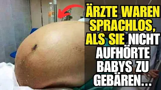 Mutter war sich sicher, dass sie Zwillinge trug, Aber Ärzte waren Sprachlos als es nicht aufhörte..