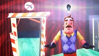 LIGHT BULB IS THE ANSWER?!!? (Hello Neighbor Beta / Hello Neighbour Alpha 4)