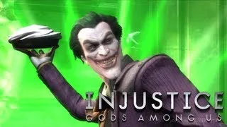 INJUSTICE: GODS AMONG US - 'Let's Be Serious' The Joker's Super Move [HD]