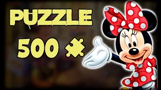 ❤️Minnie Mouse Jigsaw Puzzle 🧩 Timelapse 😊