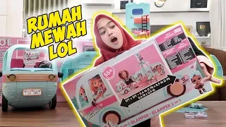 UNBOXING 2 in 1 GLAMPER - RUMAH MEWAH UNTUK LOL SURPRISE