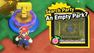 An Empty Park? Search Party - Super Mario Bros. Wonder