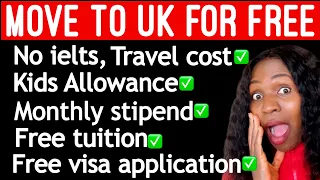 NO APPLICATION FEE + 100% SCHOLARSHIP IN UK FOR INTERNATIONAL STUDENTS-UK FREE STUDY VISA