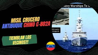 Misil de crucero Antibuque chino C-802  ¿El Elegido por la Armada Venezolana? Capacidades.