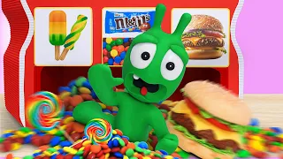 Pea Pea and Trouble With Food Vending Machines | Kids' Videos - Pea Pea Wonderland