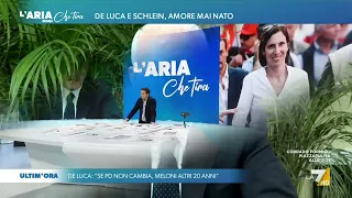 Vincenzo De Luca critico con Elly Schlein: "Bisogna cambiare il programma, altrimenti ...