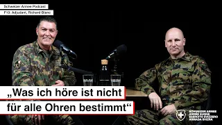 Was ich höre ist nicht für alle Ohren bestimmt. Chefadjutant Richard Blanc spricht über seine Arbeit