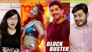 Couple Reaction on BLOCKBUSTER Full Video Song || "Sarrainodu" || Allu Arjun, Rakul Preet