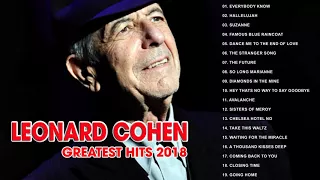 Leonard Cohen Greatest Hits 2018 II Top 30 Best Songs Of Leonard Cohen